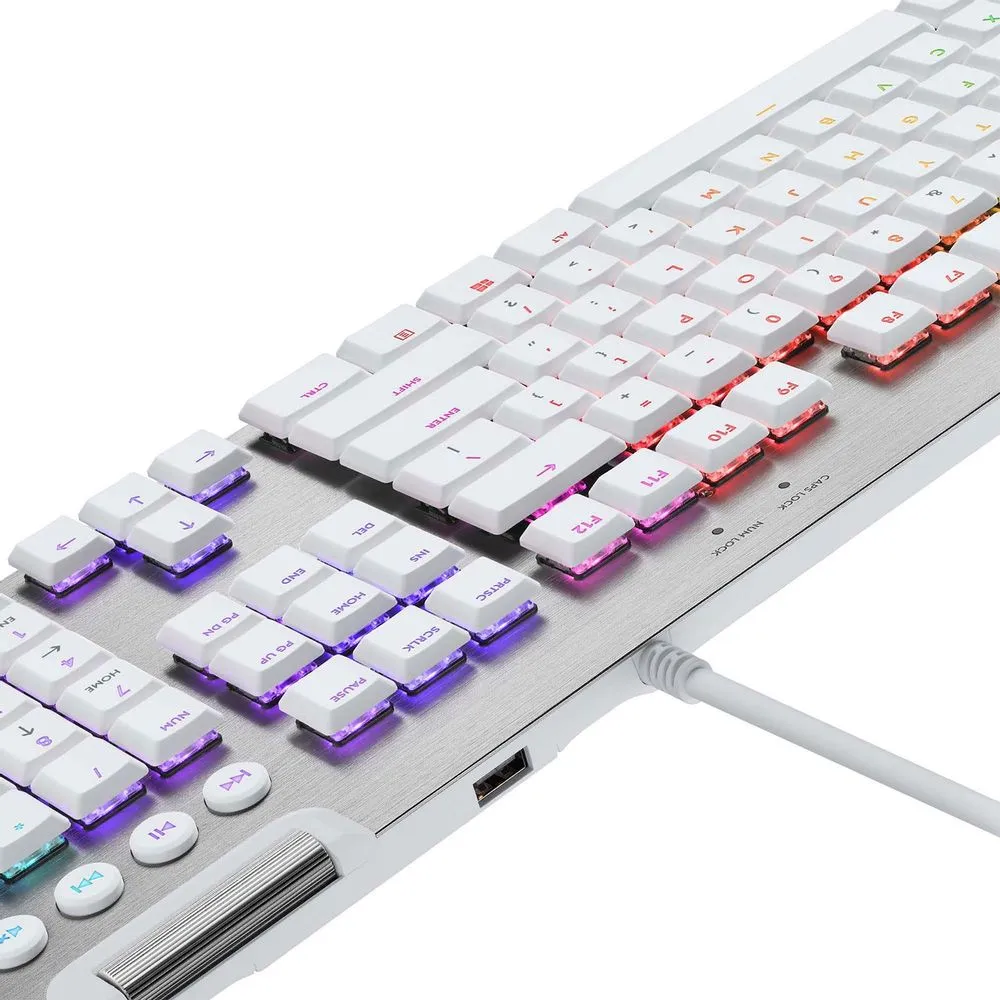 TECLADO LOGITECH G815 TACTILE LIGHTSYNC RGB WHITE